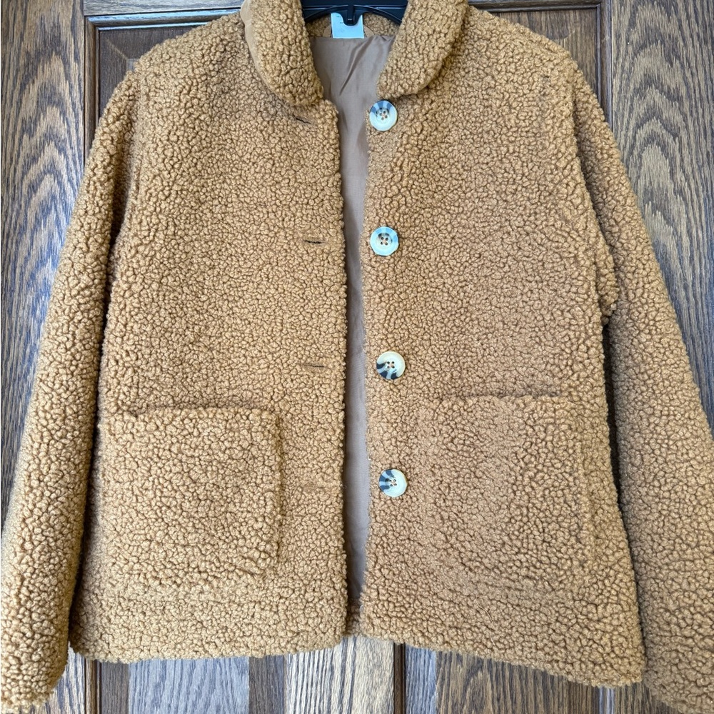 Wonder Nation Brown Sherpa Coat